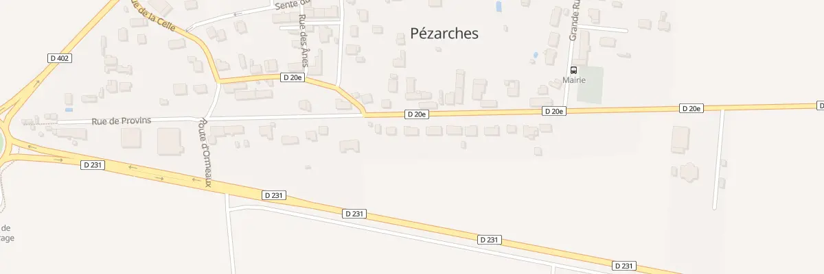 Plan du 26 Rue de Provins à Pézarches