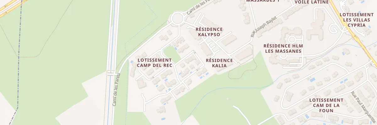 Plan du 6 Rue Valérie André à Saint-Cyprien