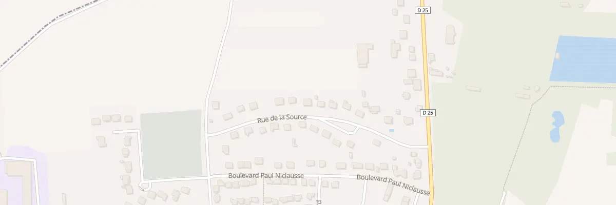 Plan du 15 Rue de la Source à Faremoutiers