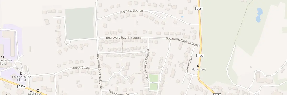 Plan du 19 Rue Pierre de Ronsard à Faremoutiers