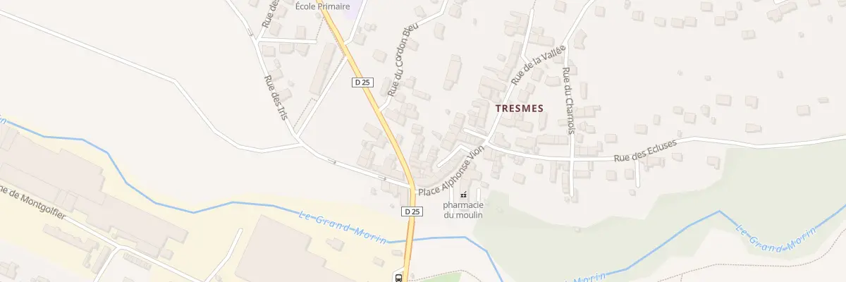 Plan du 14 Rue de Paris à Pommeuse