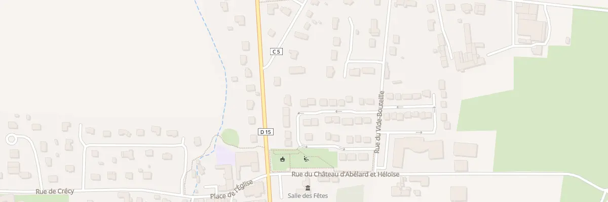 Plan du 15 Rue Le Clos des Epistoliers à Maisoncelles-en-Brie