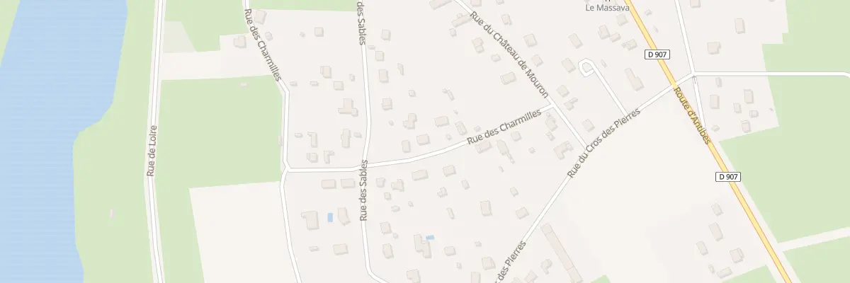 Plan du 8 Rue des Charmilles à Mesves-sur-Loire
