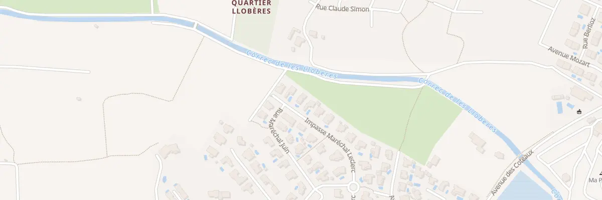 Plan du 30 Rue Maréchal Leclerc à Canet-en-Roussillon