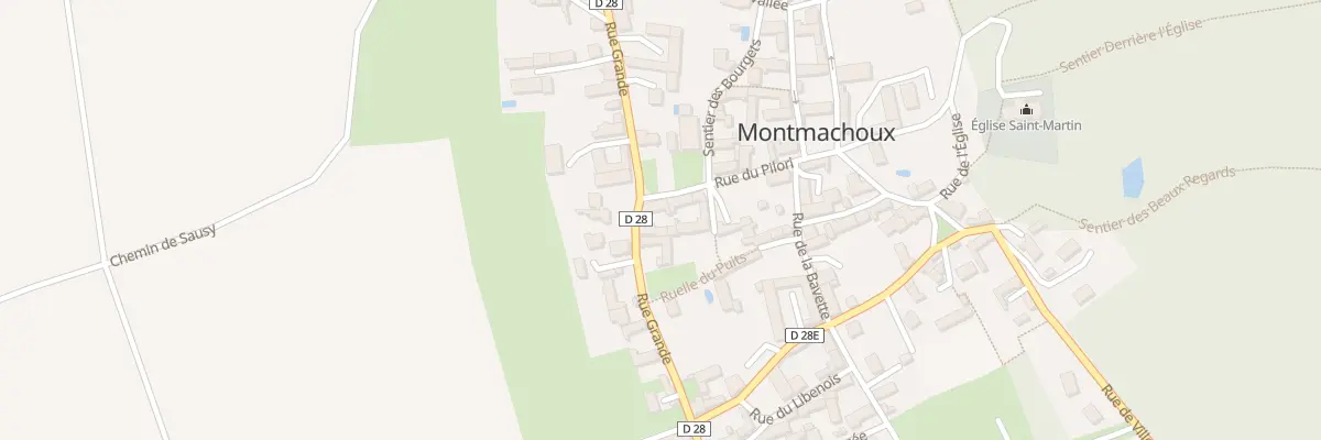 Plan du 9 Gr Grande Rue à Montmachoux