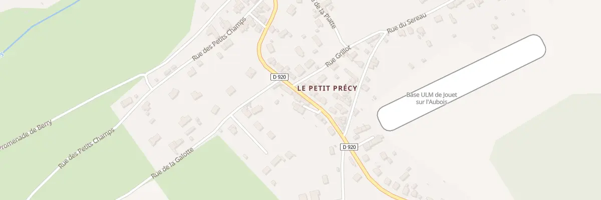Plan du 20 Rte de Nevers à Jouet-sur-l’Aubois