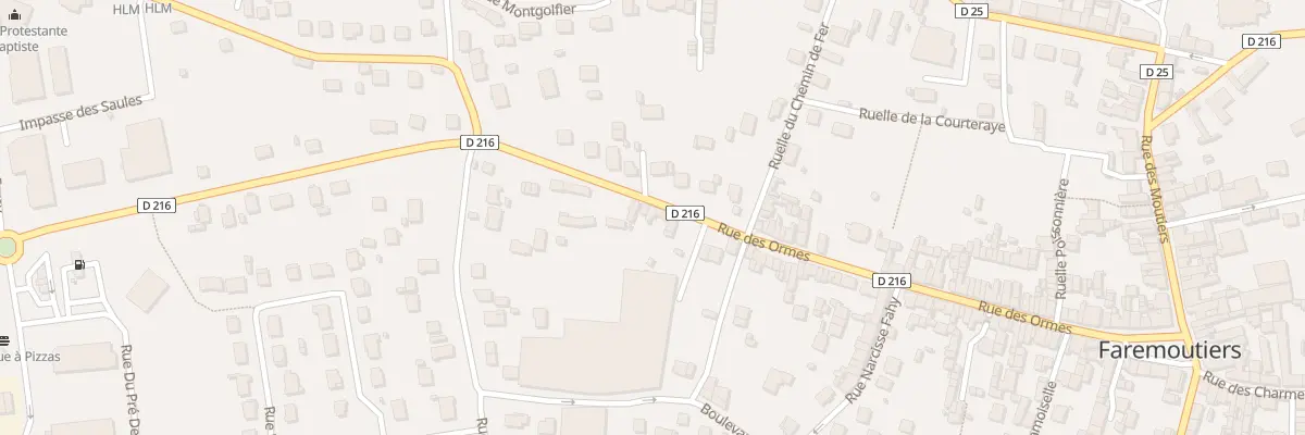Plan du 82B Rue des Ormes à Faremoutiers