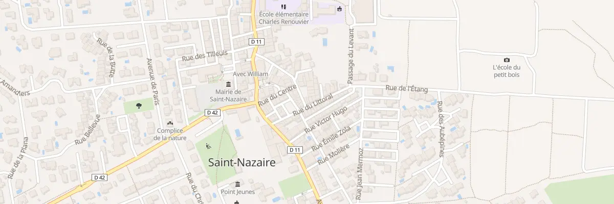 Plan du 1C Rue Leclerc à Saint-Nazaire