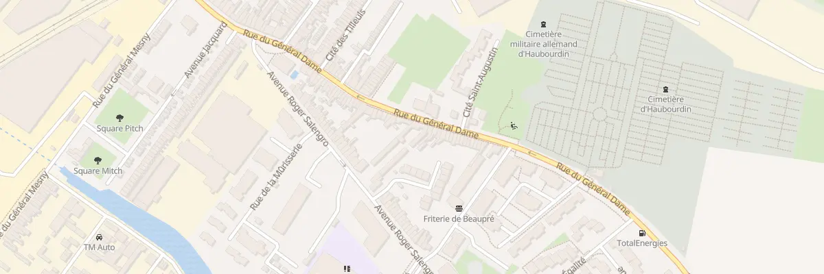 Plan du 78 Rue du Général Dame à Haubourdin