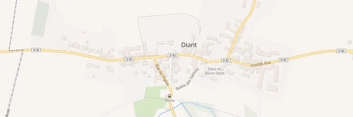 Plan du 17 Gr Grande Rue à Diant