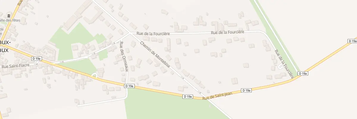 Plan du 3T Che de Montebise à Montceaux-lès-Meaux