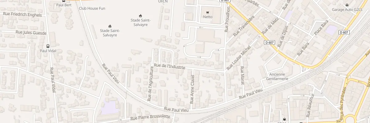 Plan du 18 Rue de l’Industrie à Narbonne