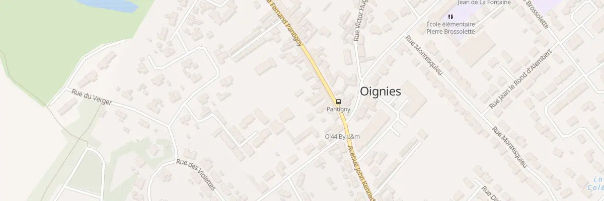 Plan du 32 Rue Fernand Pantigny à Oignies