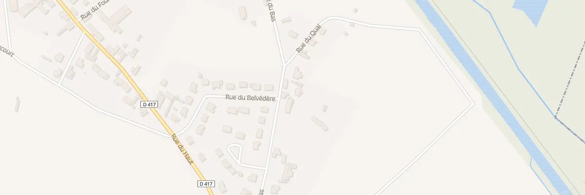 Plan du 67 Rue du Bas à Voyennes