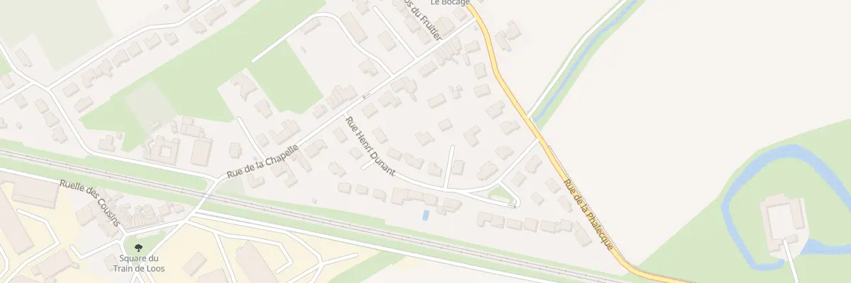 Plan du 12 Rue Henri Dunant à Lompret
