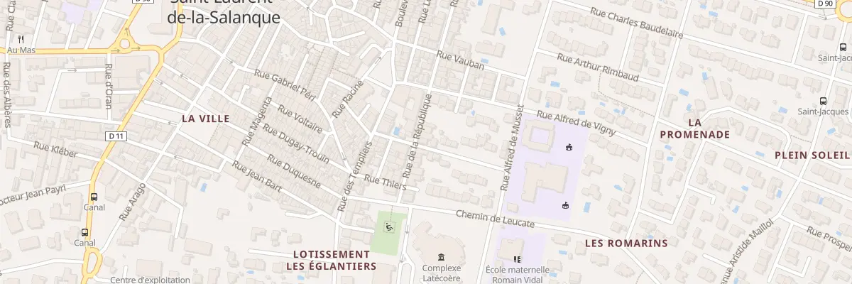 Plan du 18 Rue de la République à Saint-Laurent-de-la-Salanque