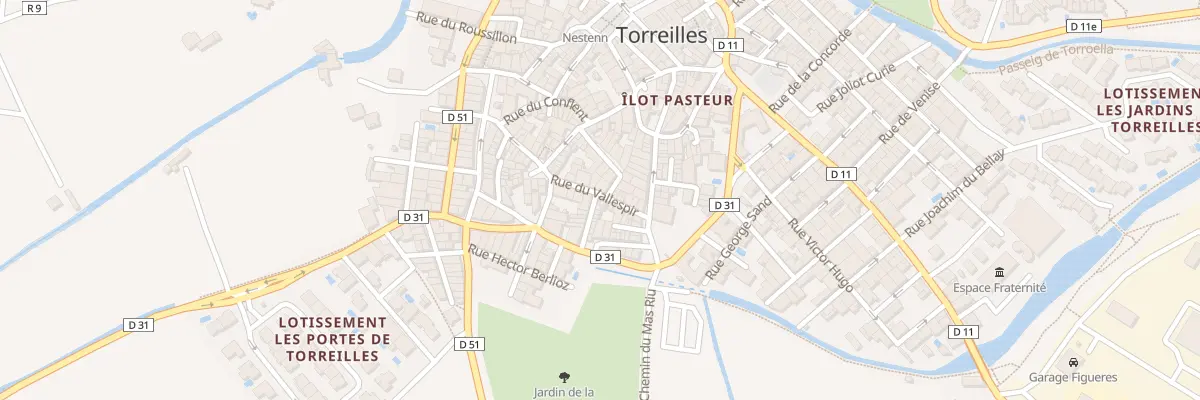 Plan du 13 Rue du Vallespir à Torreilles