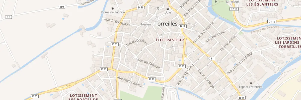 Plan du 1 Rue de Llobet à Torreilles