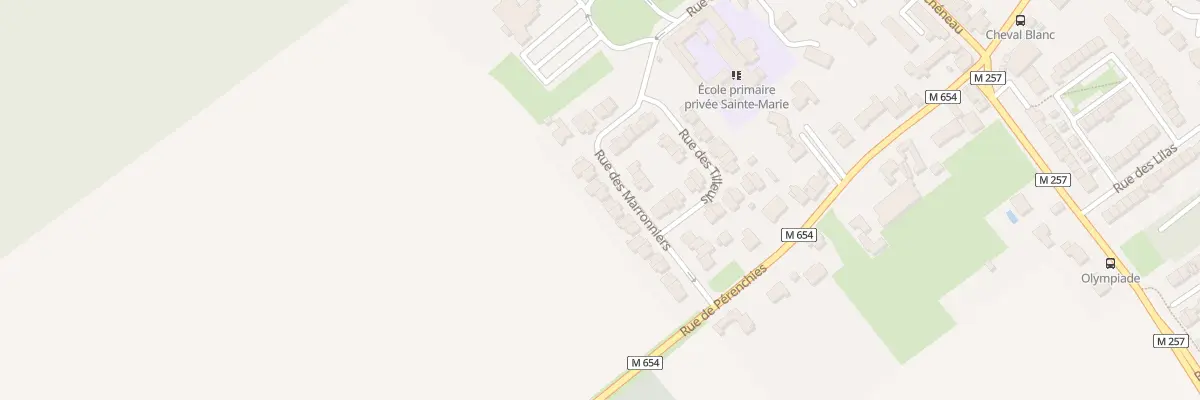 Plan du 18 Rue des Marronniers à Verlinghem