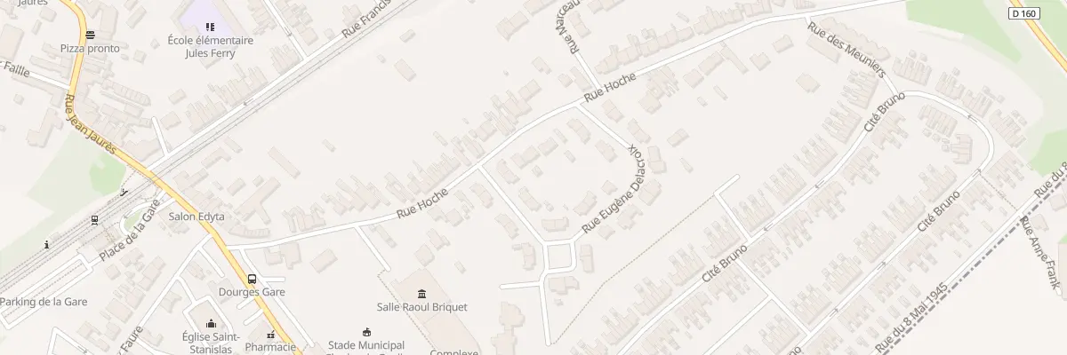 Plan du 30 Rue Hoche à Dourges