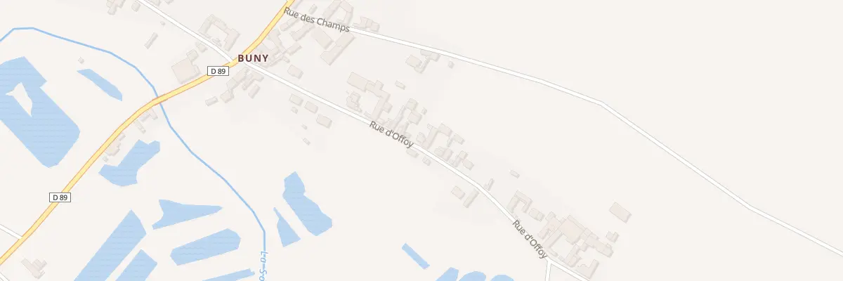 Plan du 11 Rue d’Offoy à Voyennes