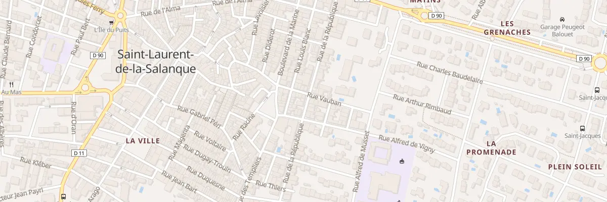 Plan du 31 Rue de la République à Saint-Laurent-de-la-Salanque