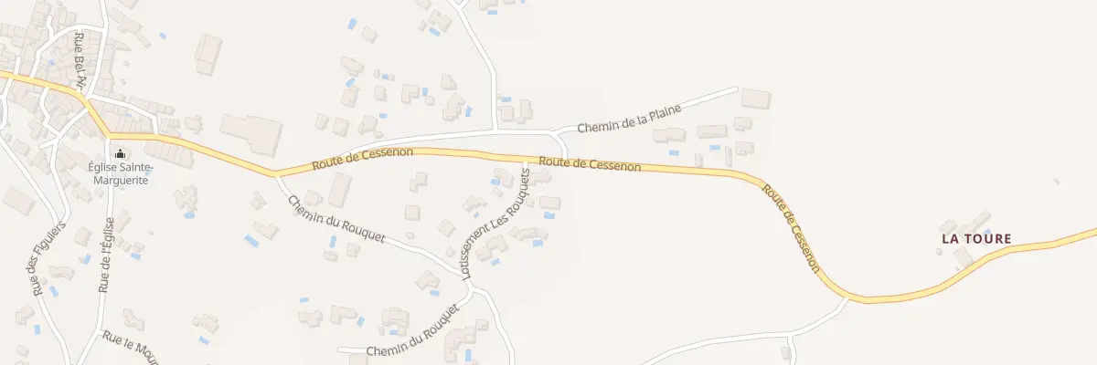 Plan du 5244F Lot les Rouquets à Prades-sur-Vernazobre