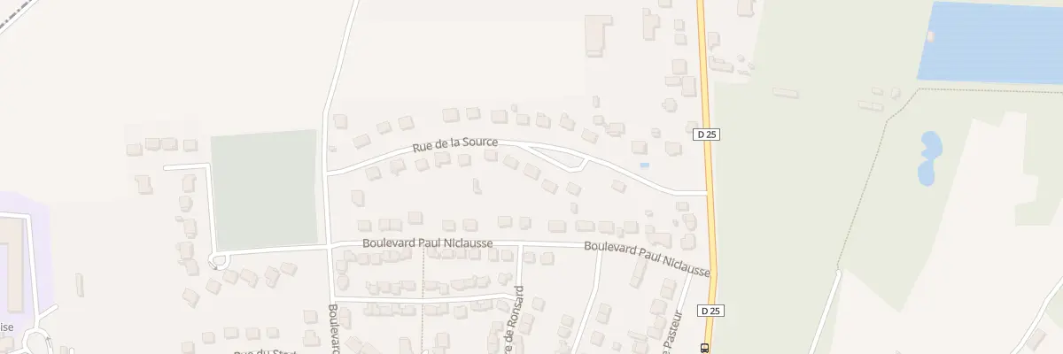 Plan du 8 Rue de la Source à Faremoutiers