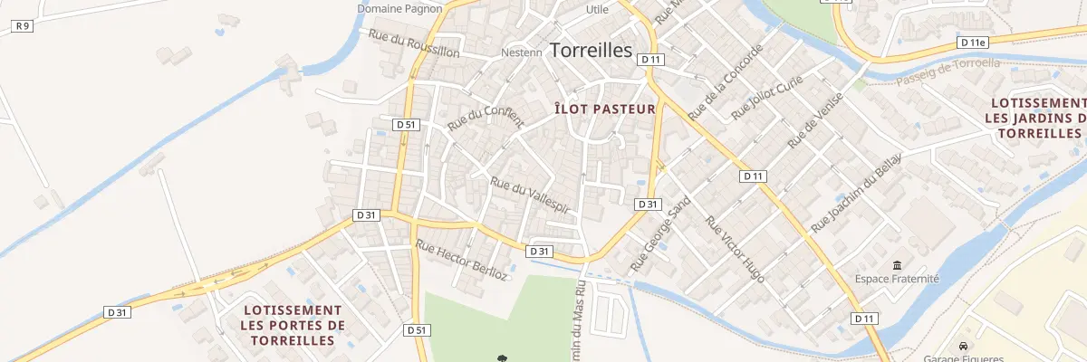 Plan du 10 Rue de Llobet à Torreilles
