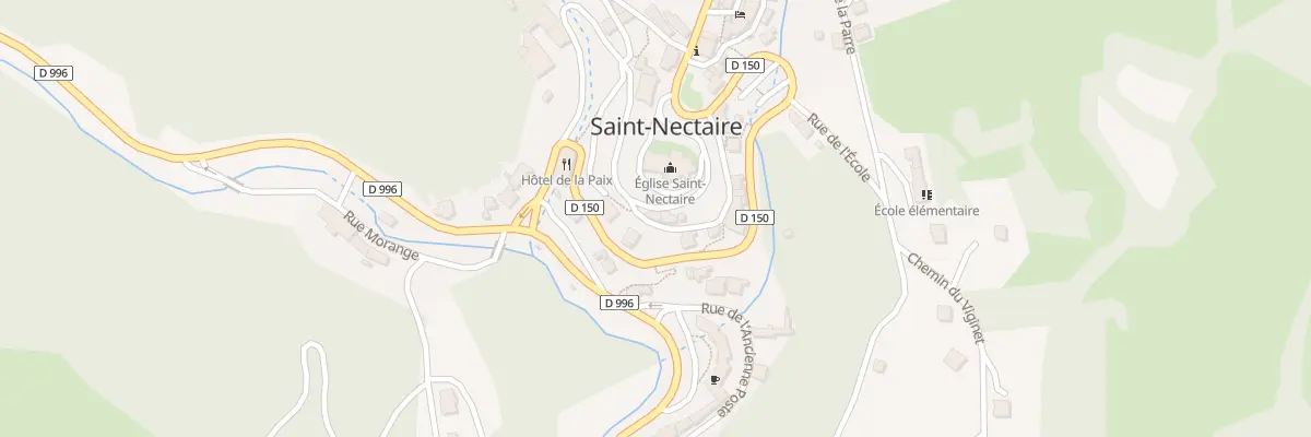 Plan du 5002 Rue du Cornadore St Nect Haut à Saint-Nectaire