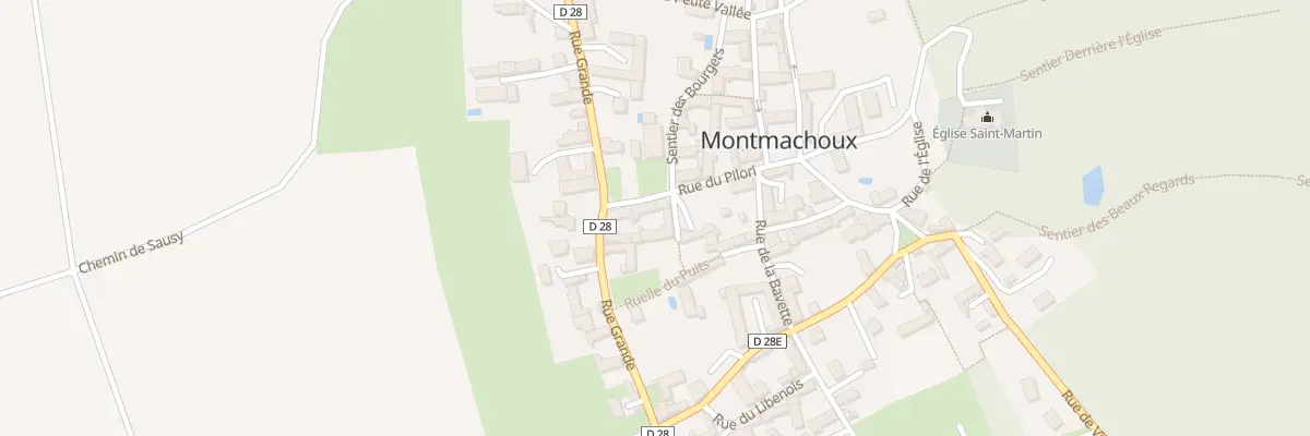 Plan du 6 Rue du Pilory à Montmachoux