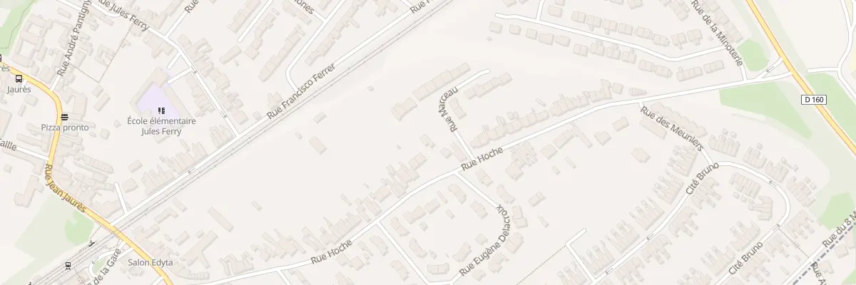 Plan du 67 Rue Hoche à Dourges