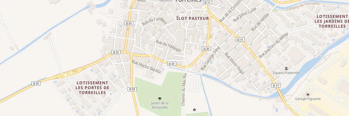 Plan du 8 Rue des Tuileries à Torreilles