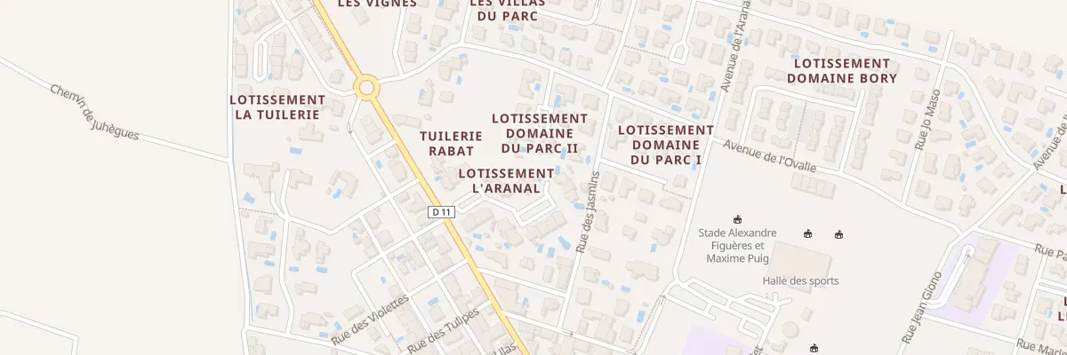 Plan du 12 Lot l’Aranal à Torreilles
