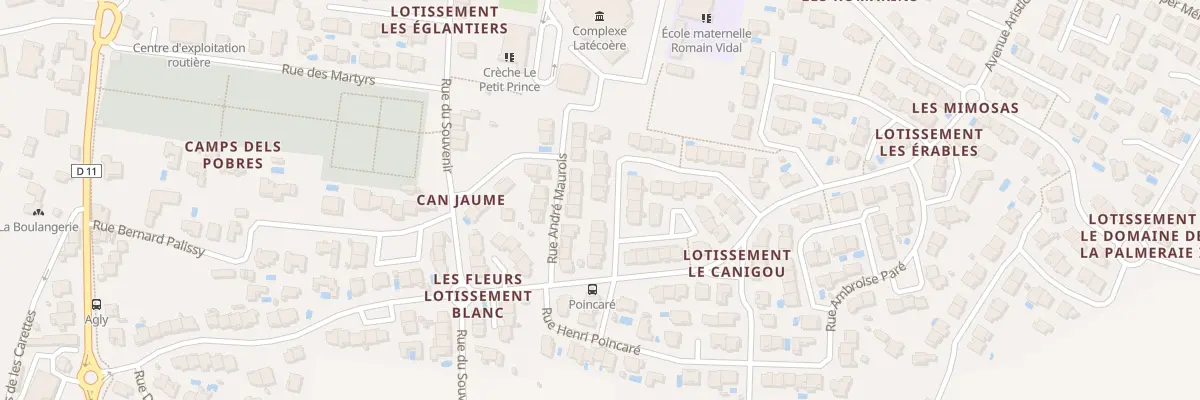 Plan du 36 Rue Claude Berthollet à Saint-Laurent-de-la-Salanque