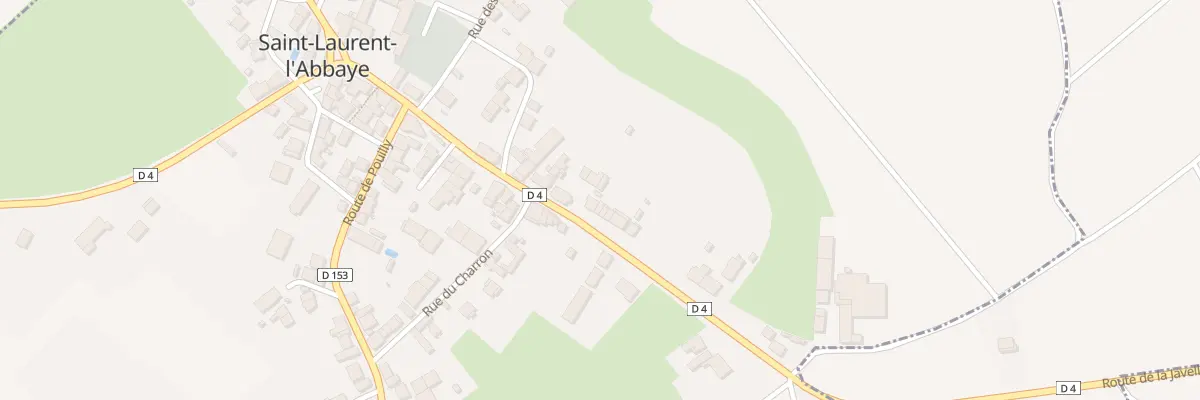 Plan du 11 Rte de Donzy à Saint-Laurent-l’Abbaye