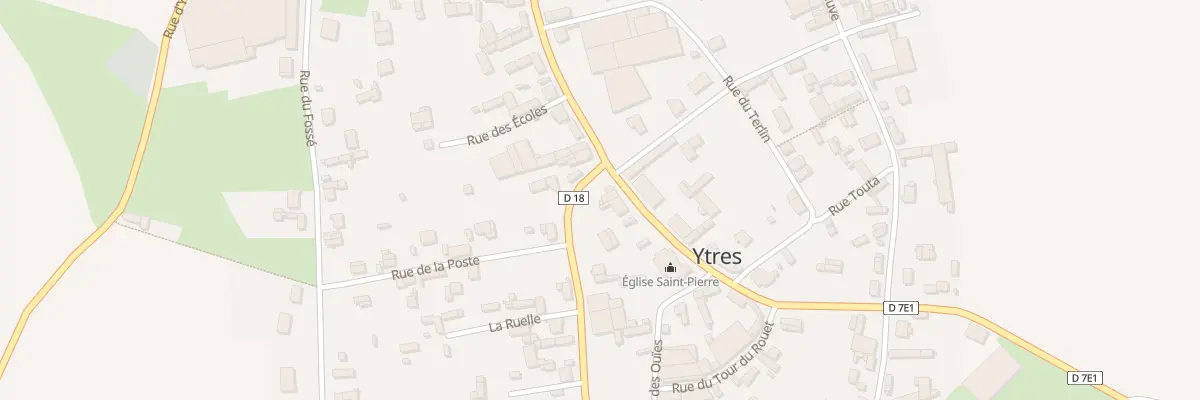 Plan du 16 Rue Watel à Ytres