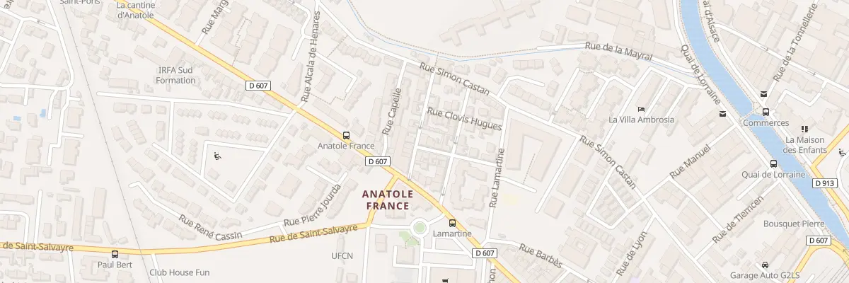 Plan du 13 Rue Victor Considerant à Narbonne