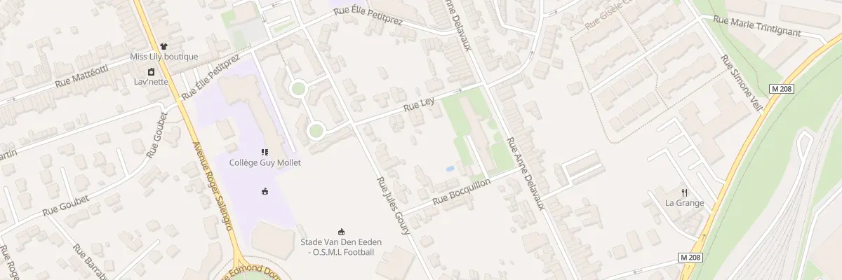 Plan du 9 Rue Ley à Lille