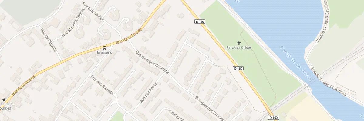 Plan du 7 Rue Jacques Prevert à Dourges