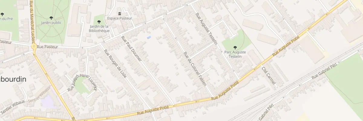 Plan du 42 Rue du Colonel Fabien à Haubourdin