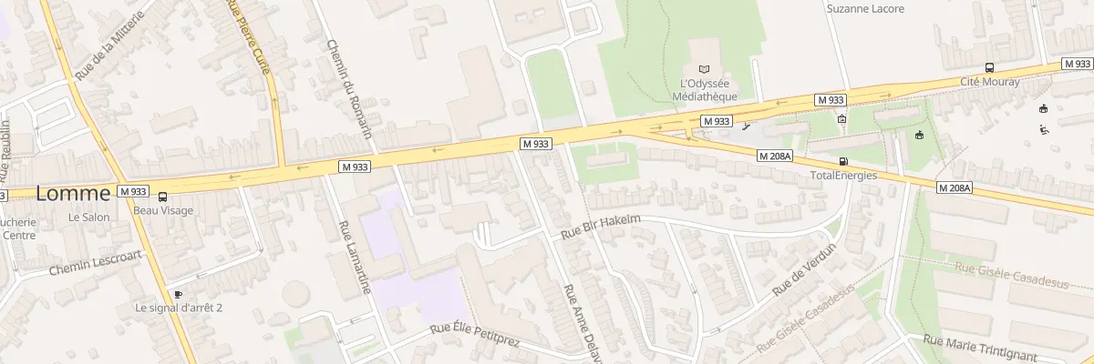 Plan du 3 Rue Anne Delavaux à Lille