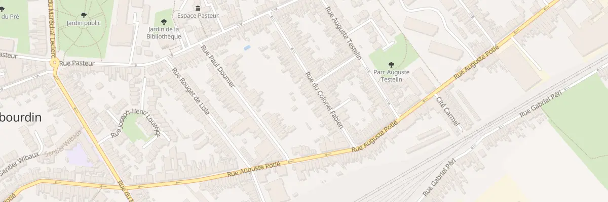 Plan du 50 Rue du Colonel Fabien à Haubourdin