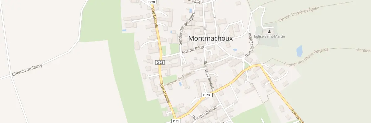 Plan du 8 Rue du Pilory à Montmachoux
