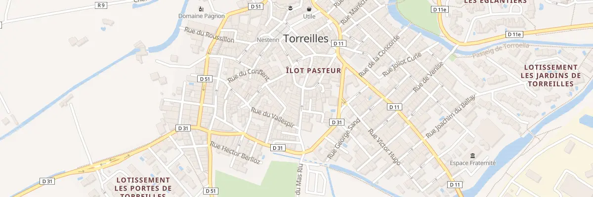 Plan du 8 Rue des Alberes à Torreilles