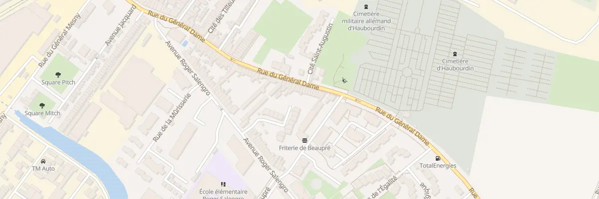 Plan du 94 Rue du Général Dame à Haubourdin