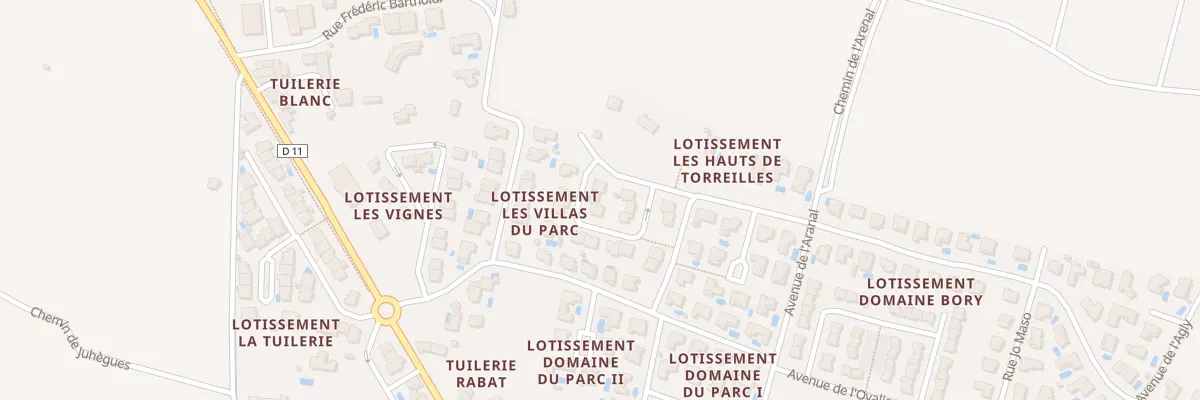 Plan du 4 Rue Gutenberg à Torreilles