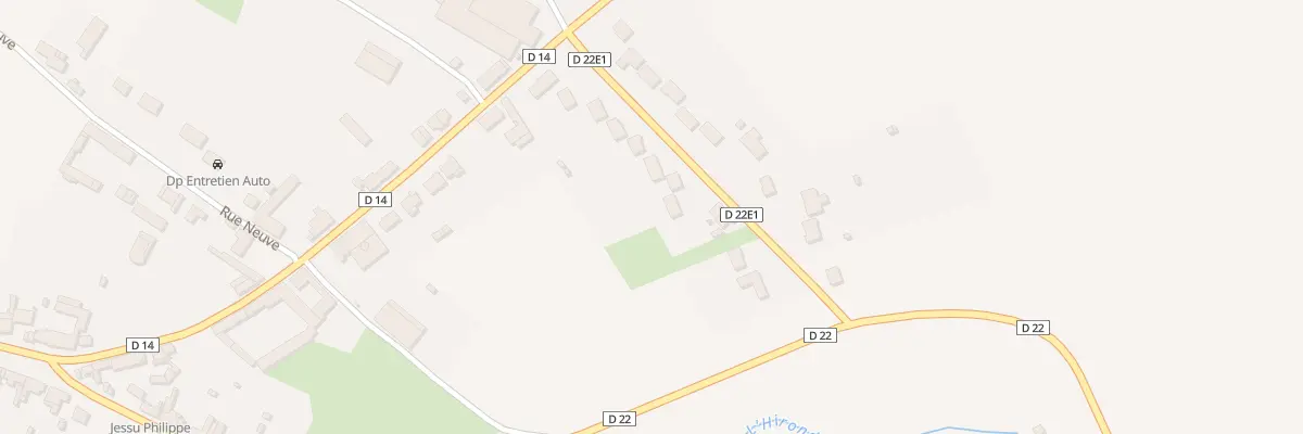 Plan du 21 Rue de la Gare à Quéant