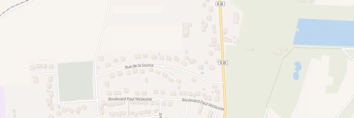 Plan du 9 Rue de la Source à Faremoutiers