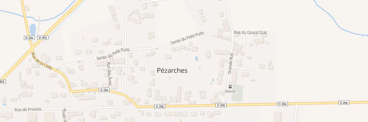 Plan du 14 Sen du Petit Puits à Pézarches